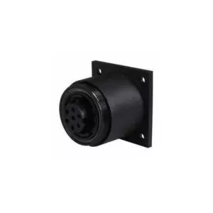 2 PIN WATERPROOF PLASTIC BULKHEAD SOCKET - 10A