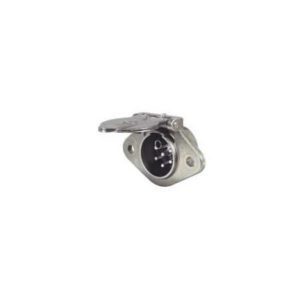 24V 7 PIN METAL TRAILER CLANG PLUG - ISO 3731(24S)