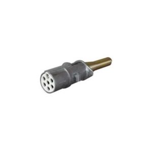 24V 7 PIN ALLOY TRAILER SOCKET - ISO 3731(24S)