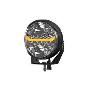 7" ROUND LED HEADLAMP WITH DTP CONNECTOR - 12/24V