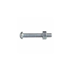 NUTS AND BOLTS FOR TRAILER SOCKETS - 2BA X 1.25IN ROUND HEAD