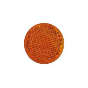 55MM CLEAR ROUND SELF-ADHESIVE REFLECTOR