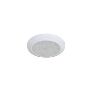 12 WHITE LED ROOF LAMP WITH 6 RED LED NIGHT LIGHT - IP66, 12/24V