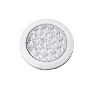 WHITE LED ROOF LAMP - IP67 - 12/24V