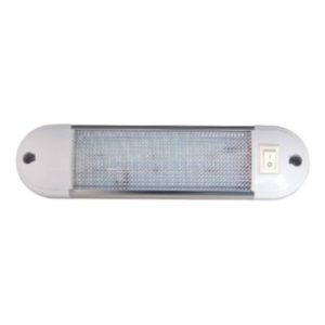 WHITE 18-LED LINEAR INTERIOR LAMP - 210 LUMEN - 12/24V