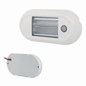 ROOF LAMP, TOUCH LED WHITE, IP67, ECE R10 - 12/24V