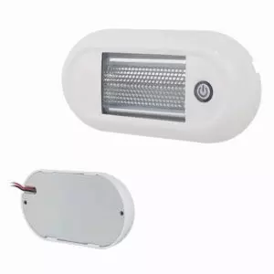 ROOF LAMP, TOUCH LED WHITE, IP67, ECE R10 - 12/24V