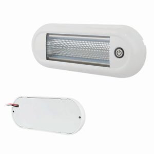 ROOF LAMP, TOUCH LED WHITE, IP67, ECE R10 - 12/24V