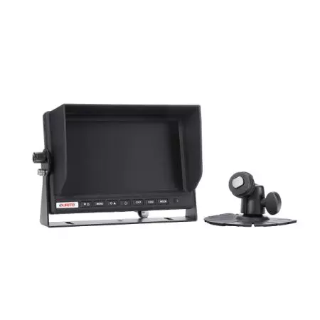 7" SPLIT SCREEN CCTV MONITOR (2 CAMERA INPUTS WITH FAN BRACKET) - 12/24V