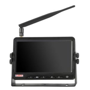 7" WIRELESS TFT LCD CCTV MONITOR (2 CAMERA INPUTS) - 12/24V