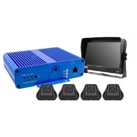 360° 2D & 3D BIRD’S-EYE VIEW FHD 1080P CAMERA SYSTEM WITH MONITOR
