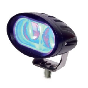 BLUE LED SPOT LAMP - 10-48V