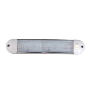 WHITE 36-LED LINEAR INTERIOR LAMP - 430 LUMEN - 12/24V
