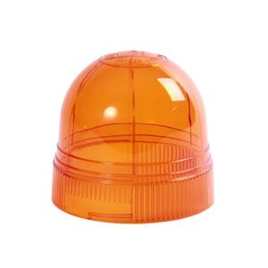 LENS ONLY RIBBED FOR AMBER LED BEACON REG 10 RANGE