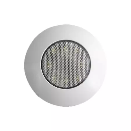 95MM ROUND WHITE LED INTERIOR ROOF CEILING LAMP - 840LM, 12/24V