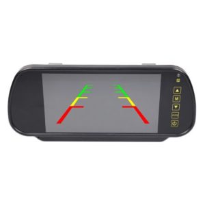 7" 1080P AHD MIRROR MONITOR (2 CAMERA INPUTS) - 12/24V