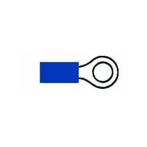 BLUE PRE-INSULATED RING TERMINALS - 5.30MM