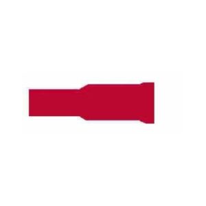 RED PRE-INSULATED RECEPTACLE TERMINALS - 4.00MM