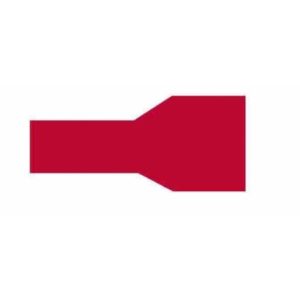 RED PRE-INSULATED PUSH-ON TERMINALS - 4.80MM