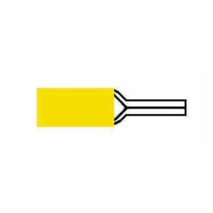 YELLOW PRE-INSULATED PIN TERMINALS - 2.90MM