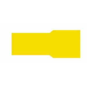 YELLOW PRE-INSULATED PUSH-ON TERMINALS - 6.30MM