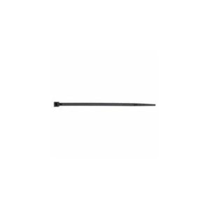 BLACK NYLON 6.6 CABLE TIES - 250 X 4.8MM