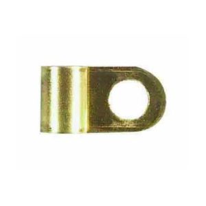 BRASS HEAVY DUTY RING TERMINAL - 9.50MM HOLE FOR 7.90MM DIAMETER CONDUCTOR