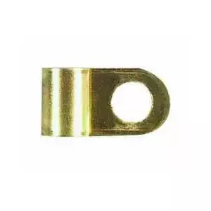 BRASS HEAVY DUTY RING TERMINAL - 9.50MM HOLE FOR 7.90MM DIAMETER CONDUCTOR