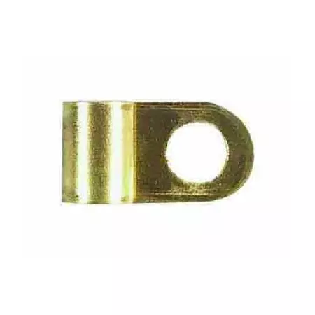 BRASS HEAVY DUTY RING TERMINAL - 9.50MM HOLE FOR 7.90MM DIAMETER CONDUCTOR