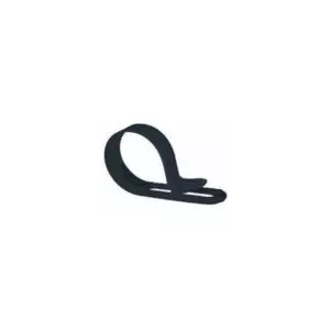 BLACK NYLON P CABLE CLIPS FOR 4-6MM DIAMETER CABLE