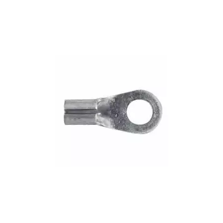 BRASS HEAVY DUTY RING TERMINAL - 10.00MM HOLE FOR 8.00MM DIAMETER CONDUCTOR