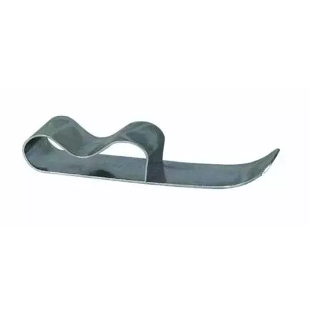 ZINC PLATED SPRING STEEL CHASSIS CLIPS - 56 X 12.7MM