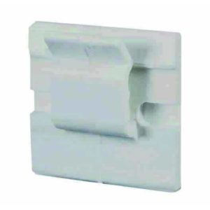 ADHESIVE NYLON CABLE CLIPS FOR CABLE 3-7MM DIAMETER - 25 X 25MM