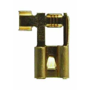 PUSH-ON FLAG TERMINAL WITH LOCKING TAG - 8.00MM FOR 1.50-2.50MM² CABLE