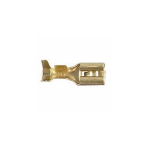PUSH-ON TERMINAL WITH LOCKING TAG - 4.80MM FOR 1.00-2.50MM² CABLE