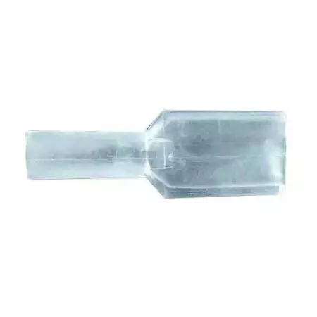 CLEAR PUSH-ON INSULATOR - 6.30MM