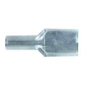 CLEAR PUSH-ON INSULATOR - 9.50MM