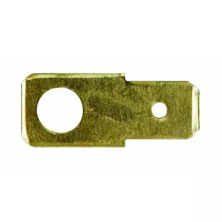 PUSH-ON TERMINAL - 6.30MM BLADE, 5.00MM HOLE