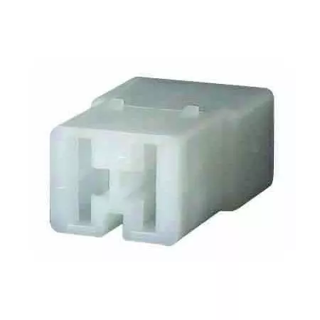 6.30MM MULTIPLE CONNECTOR FEMALE RECEPTACLE HOUSING - 2 WAY HORIZONTAL