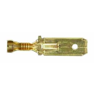 BLADE TERMINAL WITH LOCKING TAG - 6.30MM FOR 0.65-1.00MM² CABLE