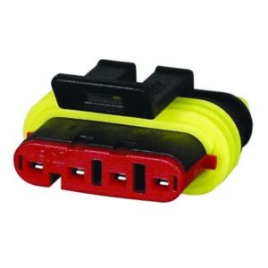 SUPERSEAL 1.50MM FEMALE RECEPTACLE HOUSING - 4 WAY
