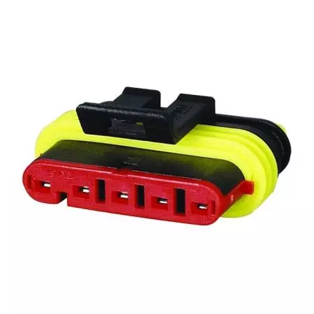 SUPERSEAL 1.50MM FEMALE RECEPTACLE HOUSING - 5 WAY