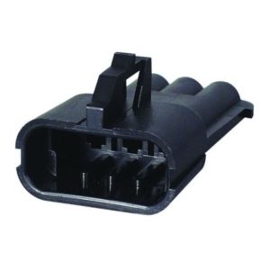 DELPHI TYPE 2.80MM MALE BLADE HOUSING - 3 WAY