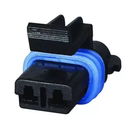 DELPHI TYPE 2.80MM FEMALE RECEPTACLE HOUSING - 2 WAY