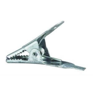 CROCODILE CLIPS WITH MALE BLADE TERMINAL - 25A
