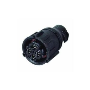 DIN BLACK NYLON IN-LINE CONNECTOR FOR 10NW TUBING - 4 WAY