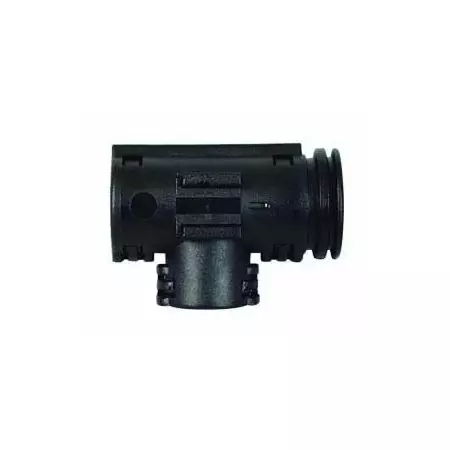 BLACK NYLON UNSEALED T-PIECE CONNECTOR - 13 X 10 X 10NW