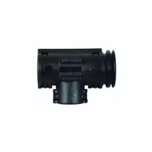 BLACK NYLON UNSEALED T-PIECE CONNECTOR - 17 X 10 X 17NW