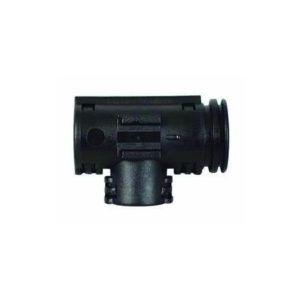BLACK NYLON UNSEALED T-PIECE CONNECTOR - 10 X 7.5 X 7.5NW