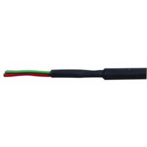 BLACK HEATSHRINK POLYOLEFIN ADHESIVE-LINED TUBING - 3.0MM X 1.2M